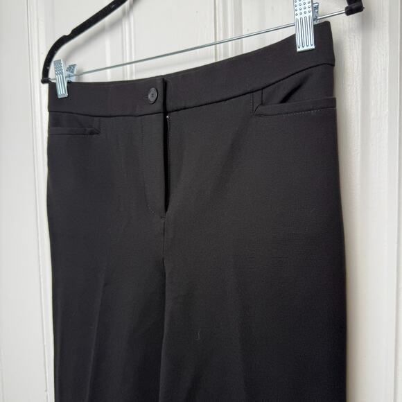 QVC Susan Graver Pants Womens Small Black Smart Ponte Slim Leg Trouser NWOT - Picture 2 of 11
